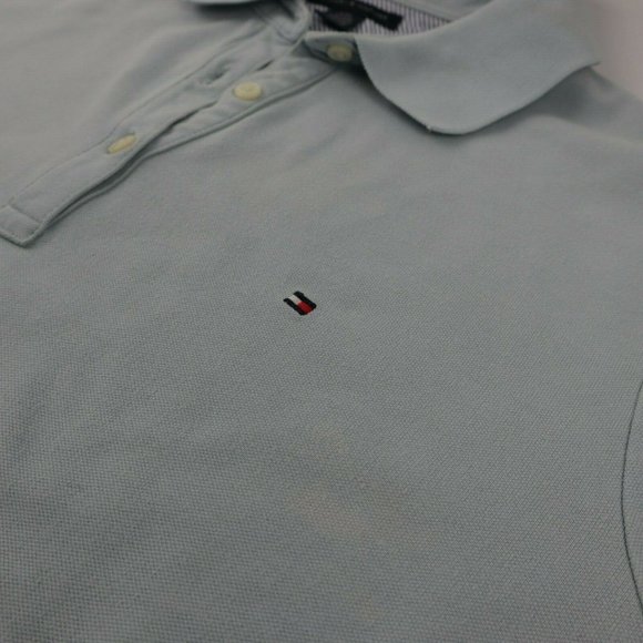 Junior's TOMMY HILFIGER Polo Striped Solid Tops Lot of 4 Large Read Description - Picture 10 of 12